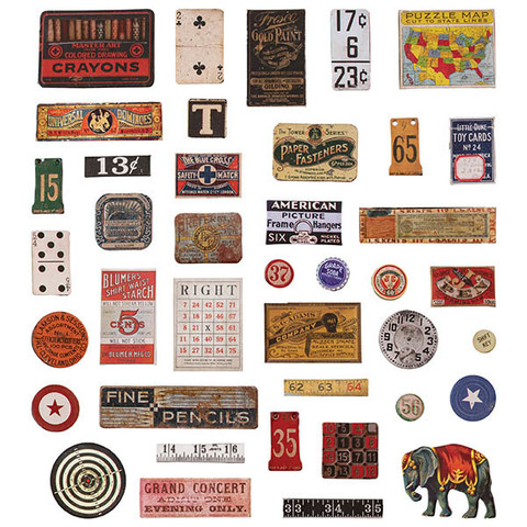 Tim Holtz Idea-ology Baseboards: Junk Drawer