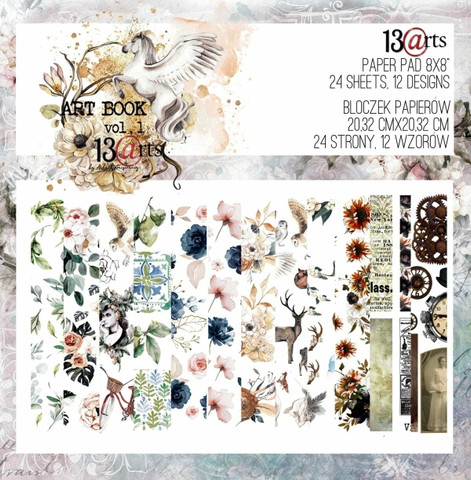 13arts: Artbook #1  8x8 - paperikokoelma