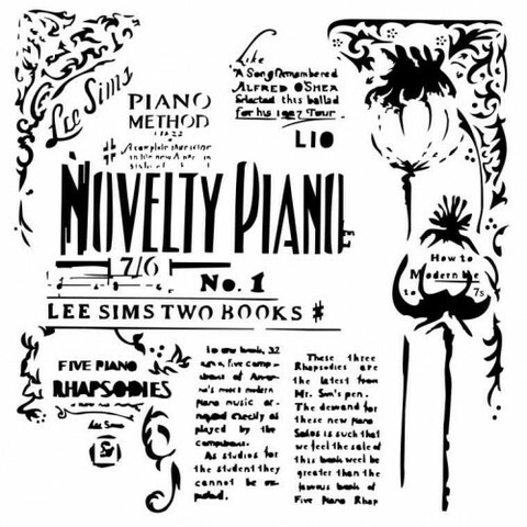 13arts: Novelty Piano 6 x 6 -sabluuna