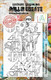 Aall & Create: Newsprint Numbers  #434 - leimasinsetti