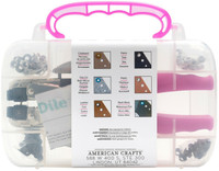 WeRMK:  Crop-A-Dile Pink with case & eyelets