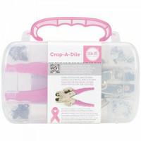 WeRMK:  Crop-A-Dile Pink with case & eyelets