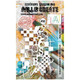 Aall & Create STENCIL: Digits Checked  #110 - sabluuna