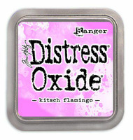 Distress Ink Oxide: Kitsch Flamingo -mustetyyny