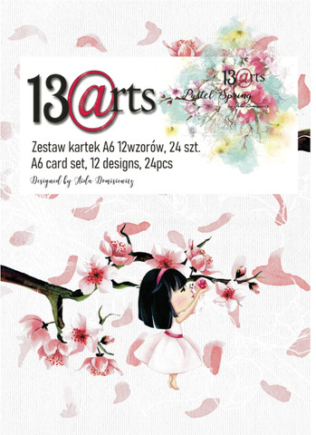 13arts: Pastel Spring A6 - paperikokoelma