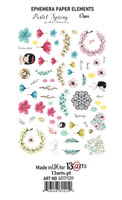 13arts: Pastel Spring Die Cut Ephemera