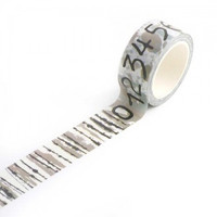 Aall & Create Washi: Burlap Black #16