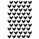 Vaessen Creative: Love It Hearts A5  -sabluuna
