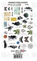 13arts: Back In Time Die Cut Ephemera