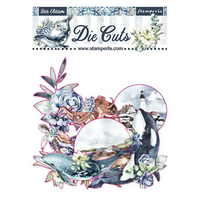 Stamperia: Sea Dream Die Cuts -pahvileikekuviot