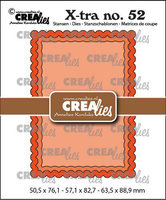 Crealies X-tra: ATC Scalloped Edge - stanssisetti