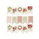 P13: Rosy Cosy Christmas Die Cut Garland -koristepakkaus