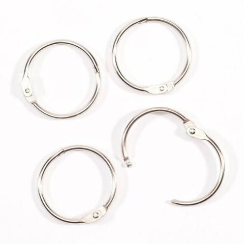 Vaessen Creative Book Bindings Rings: Silver 32 mm - saranarengaslajitelma 