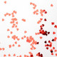 Vaessen Creative: Confetti sydän 5mm punainen 6g purkki
