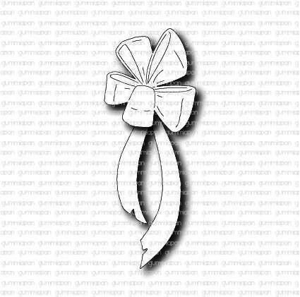 Gummiapan: Large Gift Bow  -  stanssisetti