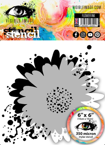 Visible Image: Flower Ink 6x6 - sabluuna 