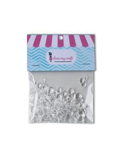 DMC Clear Heart Dropplets Assorted (4mm/6mm/8mm) 