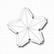 Gummiapan: Star 3D - stanssi 