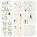 Lemoncraft: Greenery Elements for fussy cutting 6x8  -paperilehtiö