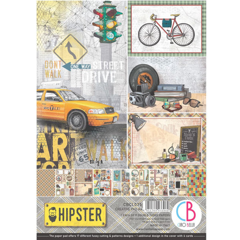 Ciao Bella: Creative Pad A4 - Hipster 