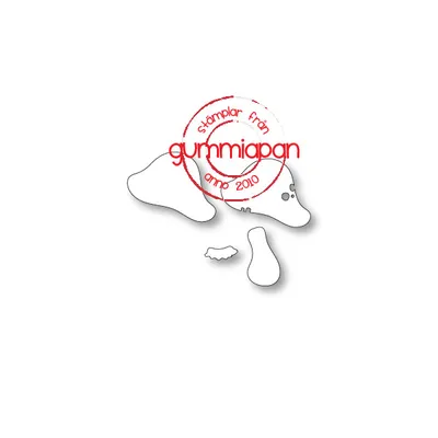 Gummiapan: Large Mushroom -  stanssisetti