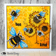 Visible Image: Bee Happy -stanssisetti  