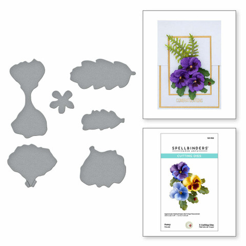 Spellbinders: Pansy - stanssisetti