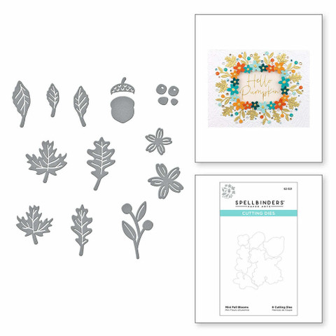Spellbinders: Mini Fall Blooms  - stanssisetti
