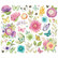 Simple Stories: Simple Vintage Life  in Bloom Floral Bits  - leikekuvat