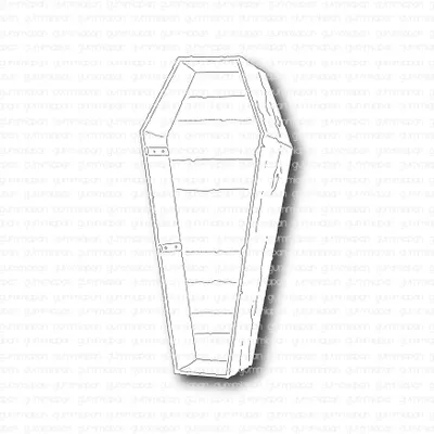 Gummiapan: Coffin - stanssi 