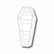 Gummiapan: Coffin - stanssi 