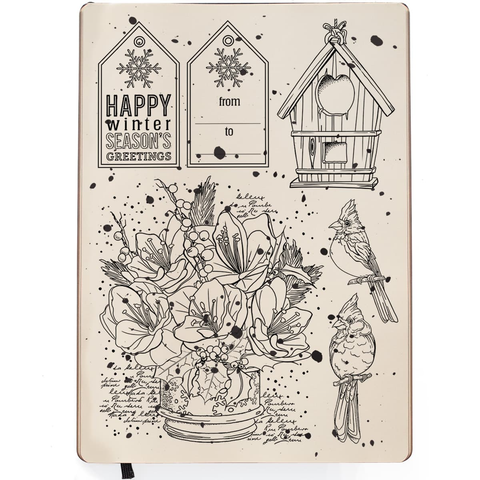 Ciao Bella : Happy Winter Season A5 - leimasinsetti 