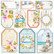 Ciao Bella: Fussy Cut Vellum set 6x6  - Summer Breeze