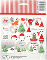 JK Primeco: Jouluntoivotukset ja hahmot - askartelukuviot 