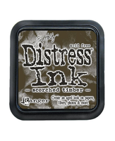 Distress Ink: Scorched Timber  -mustetyyny