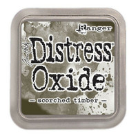Distress Ink Oxide: Scorched Timber - mustetyyny