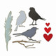 Sizzix Thinlits: Vault Lovebirds - stanssisetti
