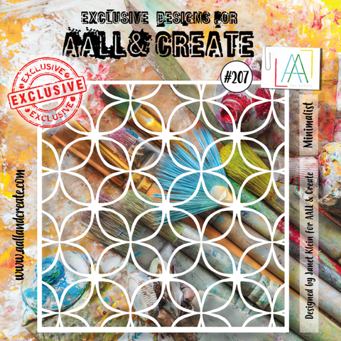 Aall & Create STENCIL Minimalist #207 - sabluuna