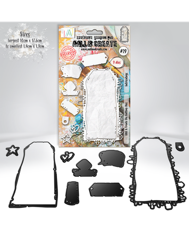 Aall & Create DIE Intricatags #29 - stanssisetti