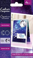 CC Cosmic Collection: Over The Moon Stamp & Die  -setti