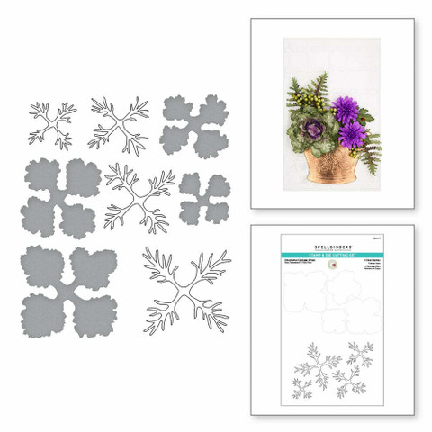 Spellbinders: Ornamental Cabbage & Kale  - stanssisetti