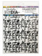 Ranger Dina Wakley Collage Paper: Just Words - kollaasipaperit