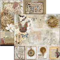 Ciao Bella: Paper Pad 8x8 - Cabinet of Curiosities  