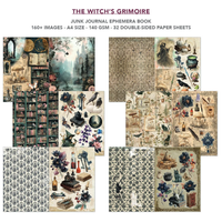 CB Junk Journal & Ephemera Book: The Witch’s Grimoire 