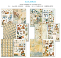 CB Junk Journal & Ephemera Book: Asia Diary