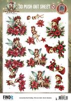 BB Fairy Christmas: Poinsettia  - 3D arkki