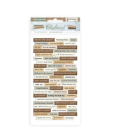 Stamperia: Dear Diary - chipboard tarra-arkki