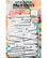 Aall & Create Die Cuts: Sharp Tongues - White #4 - leikekuviopakkaus