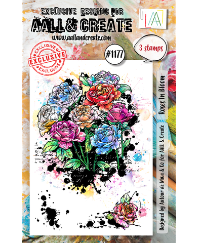 Aall & Create: Roses In Bloom  #1177  -leimasinsetti