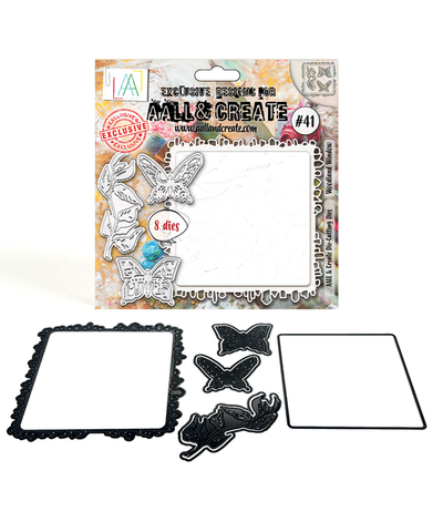 Aall & Create DIE : Woodland Window #41 - stanssisetti